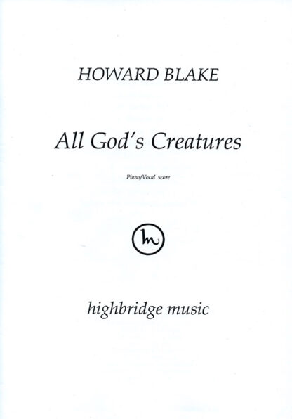All God's Creatures, op.651