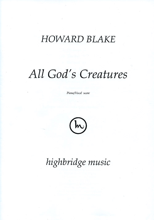 All God's Creatures, op.651