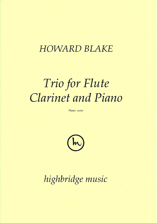 Trio for Flute, Clarinet and Piano, op.25 - full score