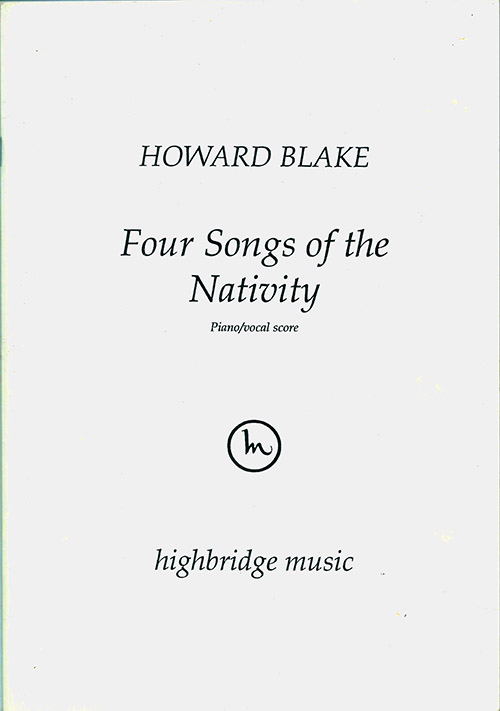 Four Songs of the Nativity, op.415 - full score