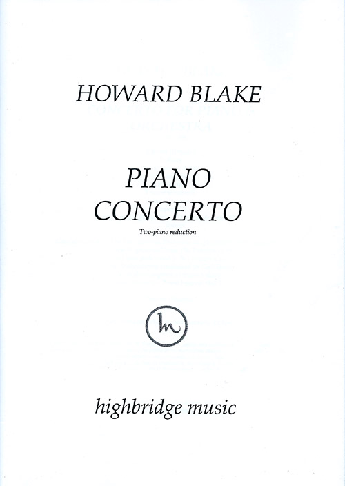Piano Concerto, op.412 - Two-piano reduction