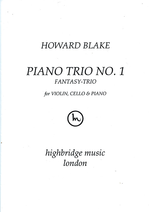 Piano Trio no.1 for violin, cello and piano, op.662 - full score